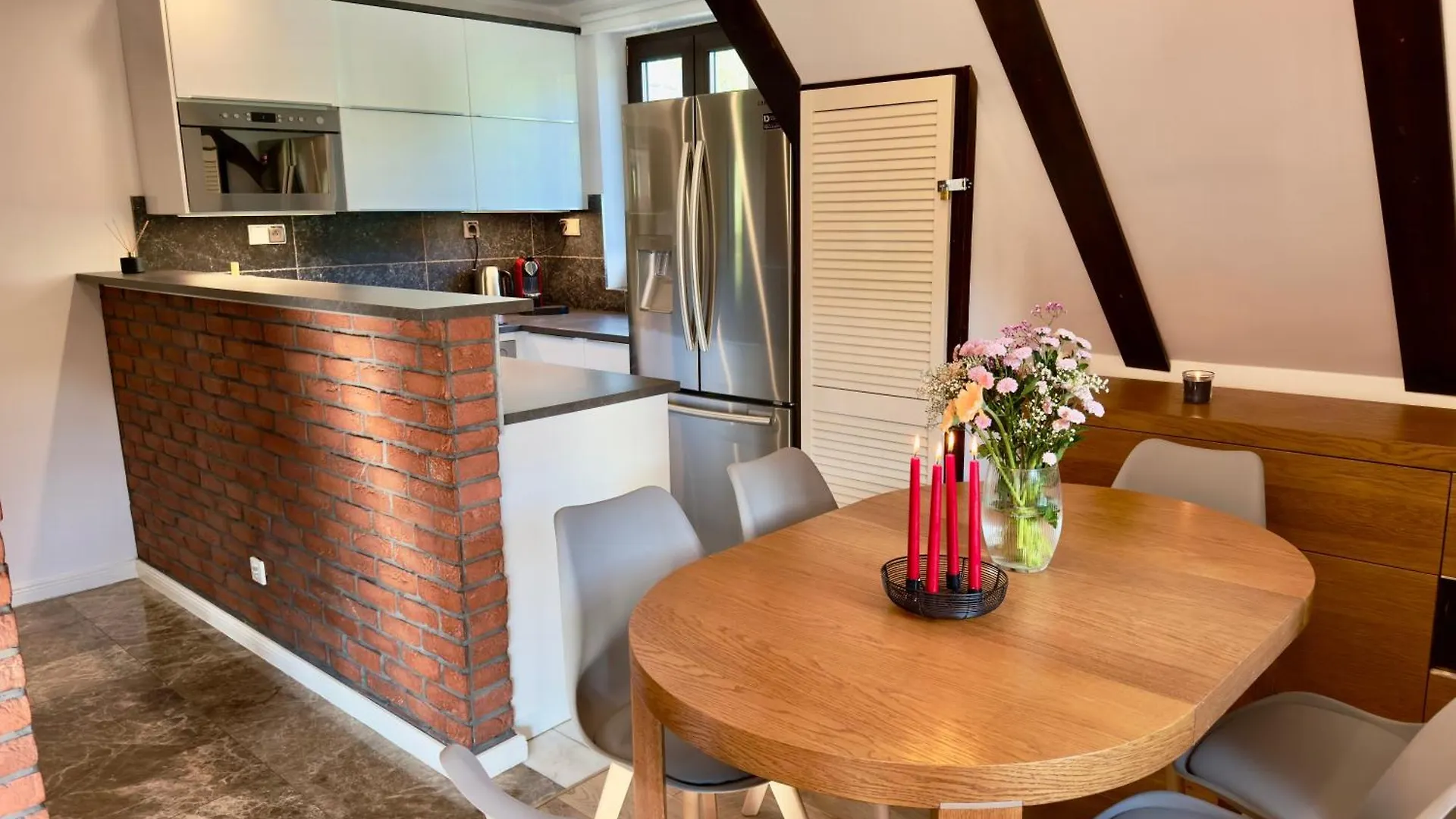 Dwupoziomowy Apartament Strazacka 2 