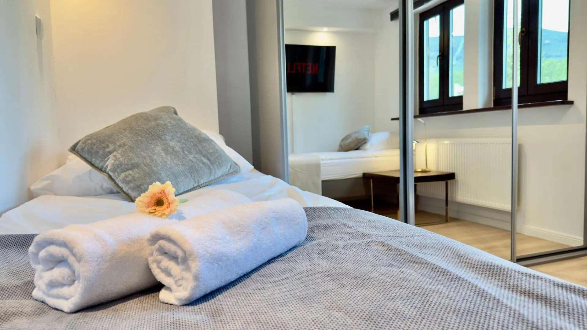 Dwupoziomowy Apartament Strazacka 2 